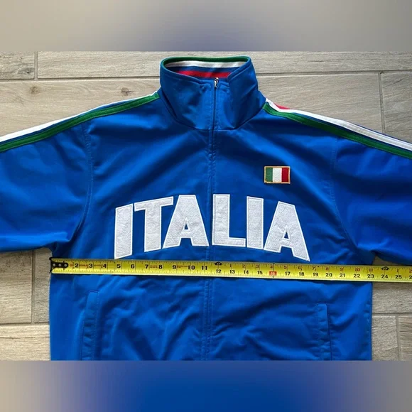 Blue Futbol Italia Track Jacket- Medium - Picture 5 of 7